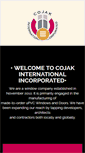 Mobile Screenshot of cojakinternational.com